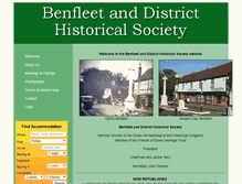 Tablet Screenshot of benfleethistorical.org